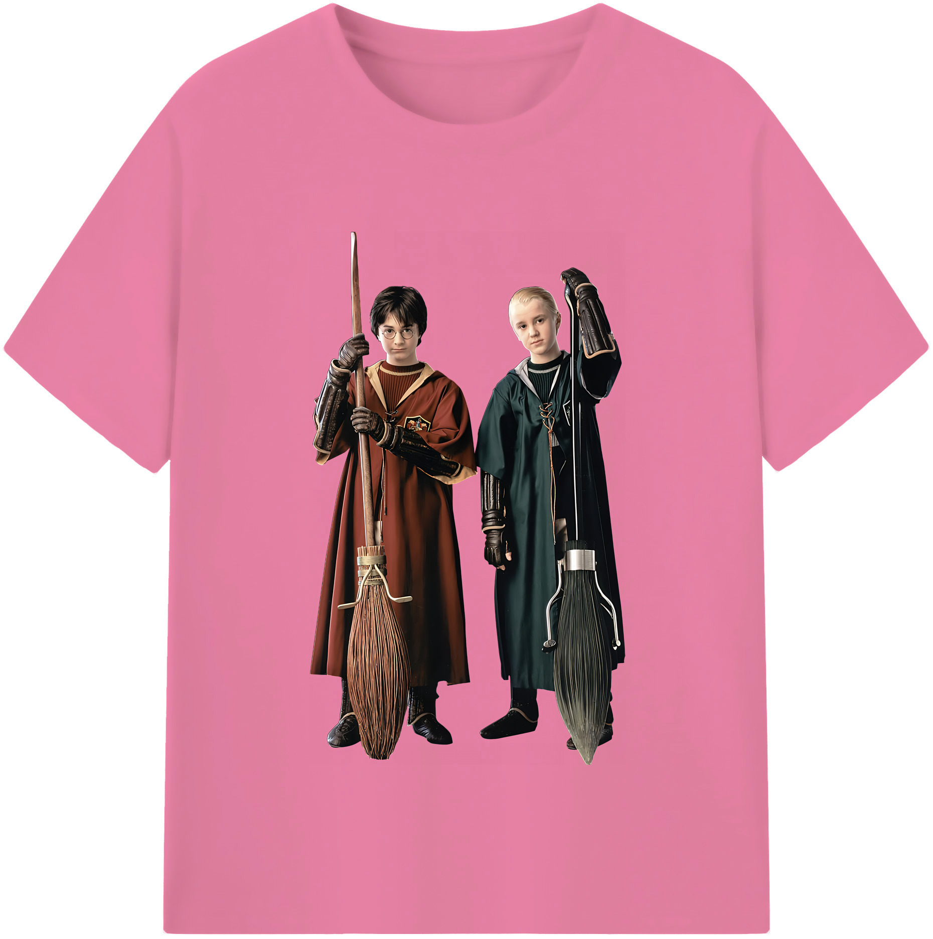 （画像用） Harry Potter ハリー・ポッターシリーズ 綿100％半袖Tシャツ（フロントプリント）